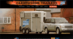 Desktop Screenshot of glenthornetrailers.com.au